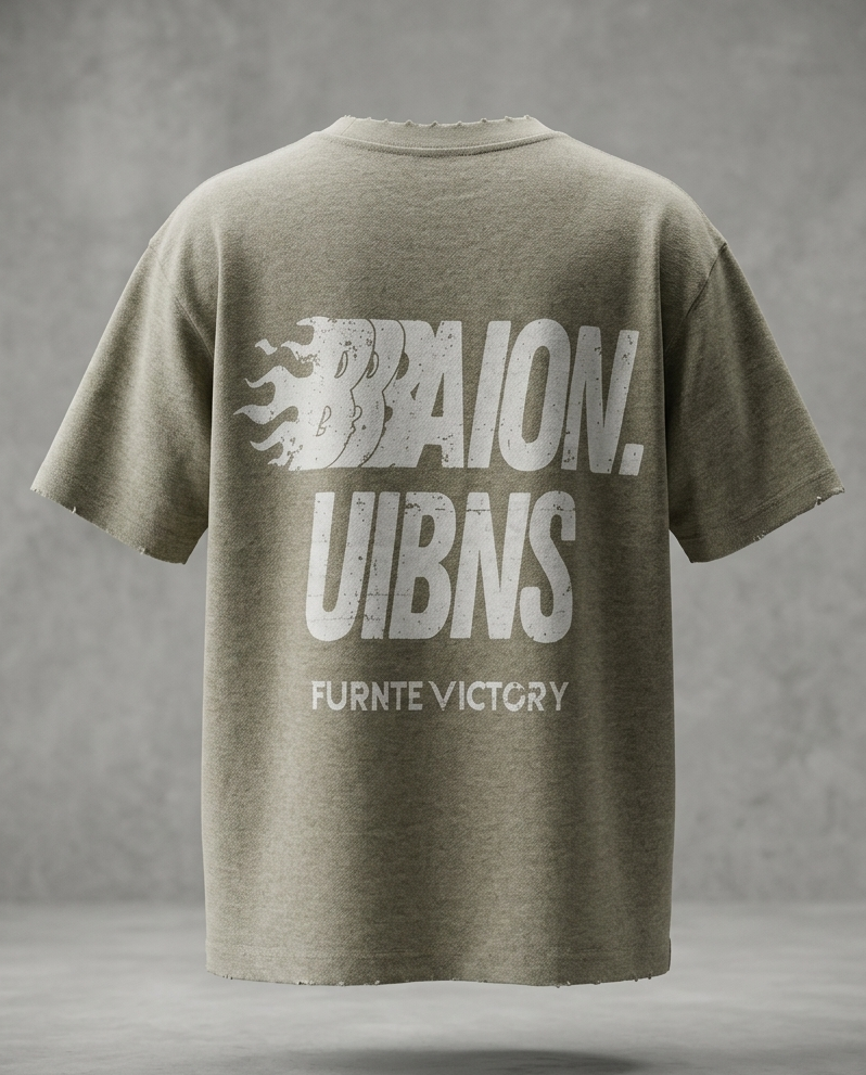 RETRO WARDROBE Victory Oversized T-Shirt