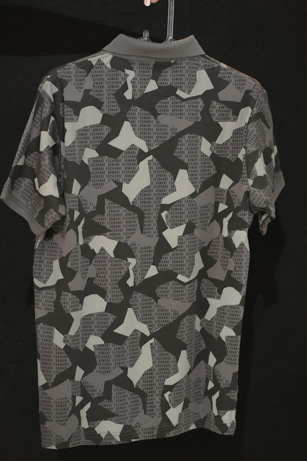 Retro Wardrobe AX Camo All-Over Print Polo T-Shirt