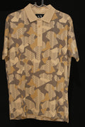 Retro Wardrobe AX Camo All-Over Print Polo T-Shirt