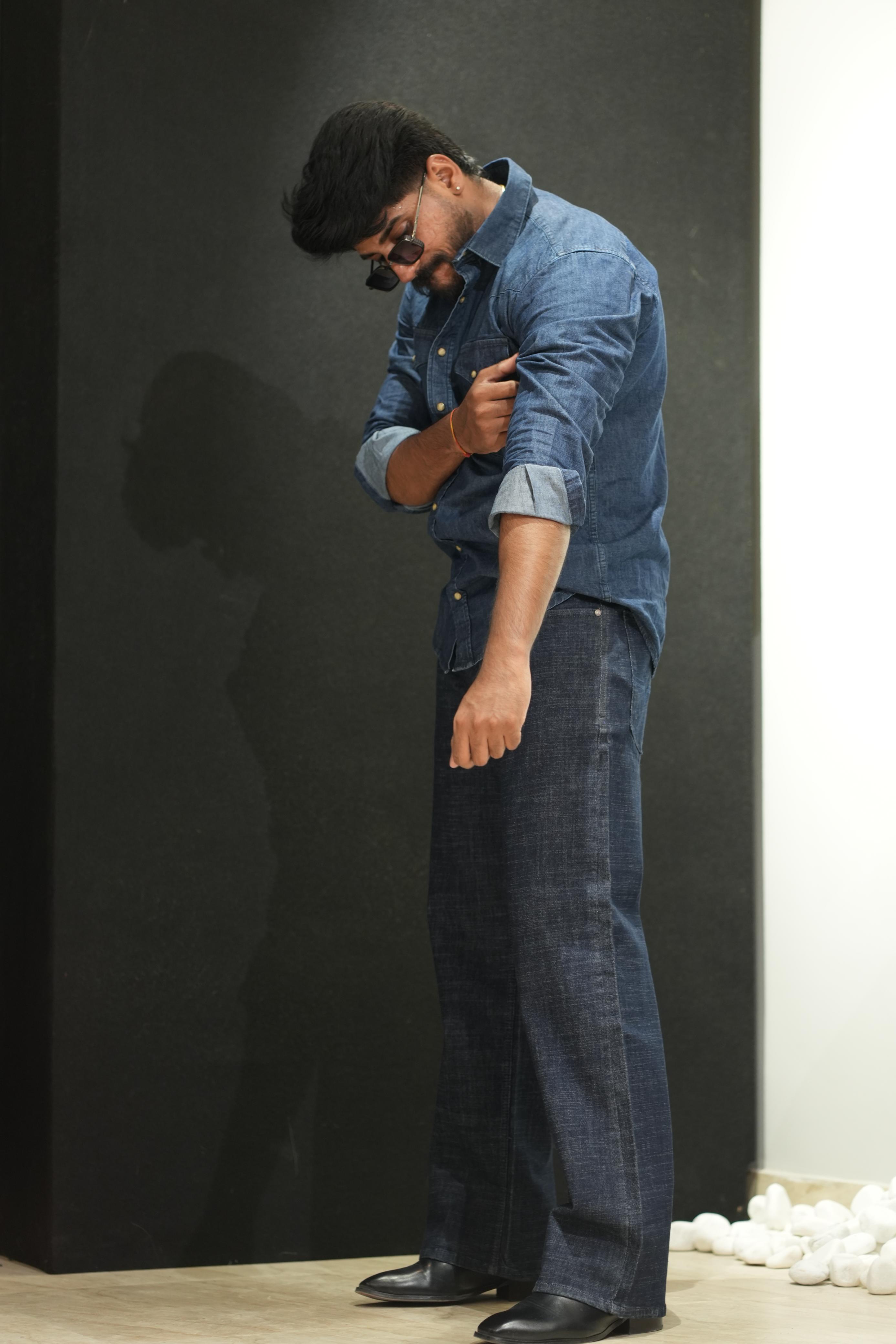 Vintage Blue Denim Shirt