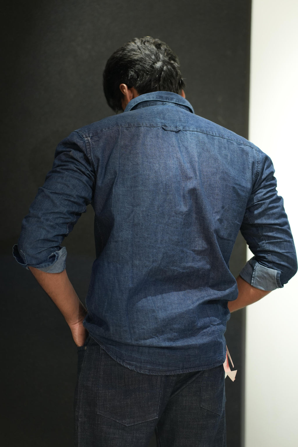 Vintage Blue Denim Shirt